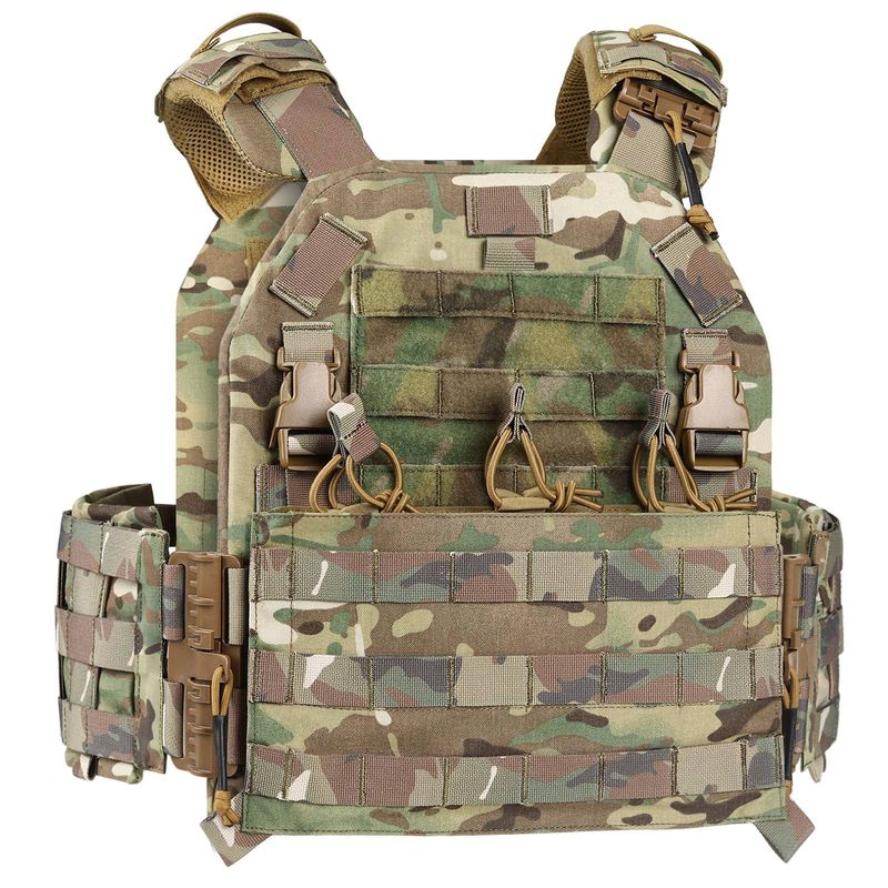 VOTAGOO GEAR taktikaline vest Airsoft vest, hingav paintballi vest, plaadikandja paintballi rinnakaitse_voghion.com