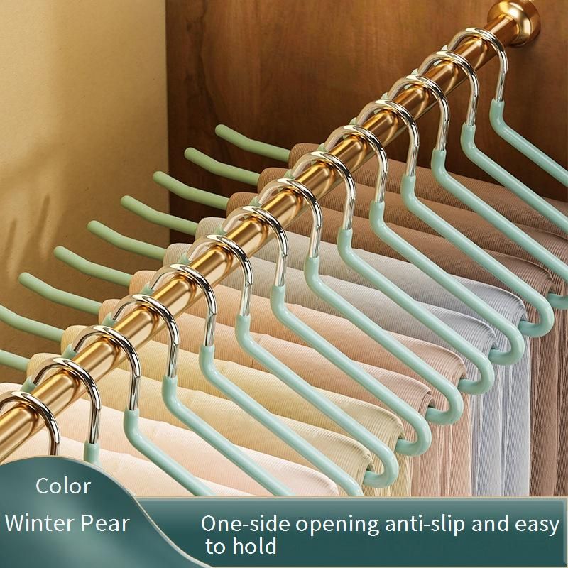 Cabides para calças em formato de cisne - Clipes antiderrapantes e que não deixam marcas (Design compacto para calças, jeans e saias - Perfeito para organização de armários e dormitórios)_voghion.com