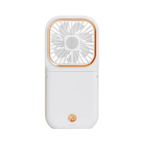 Newly Portable Hands Free Neck Multi-purpose 3 In1 Rechargeable Foldable Mini Cooler Folding Usb Electric Power Fans_voghion.com