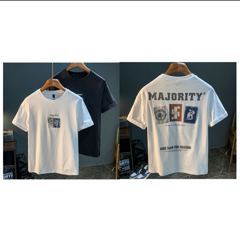 Les nouveaux t-shirts imprimés pour hommes de 2023 sont 100% coton, plus de grands t-shirts pour hommes en gros, de haute qualité_voghion.com