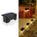Solar Step Lights Outdoor Waterproof LED Stair Lights For Garden, Fence, Pathway - Warm White/Cool White/Color Changing_voghion.com