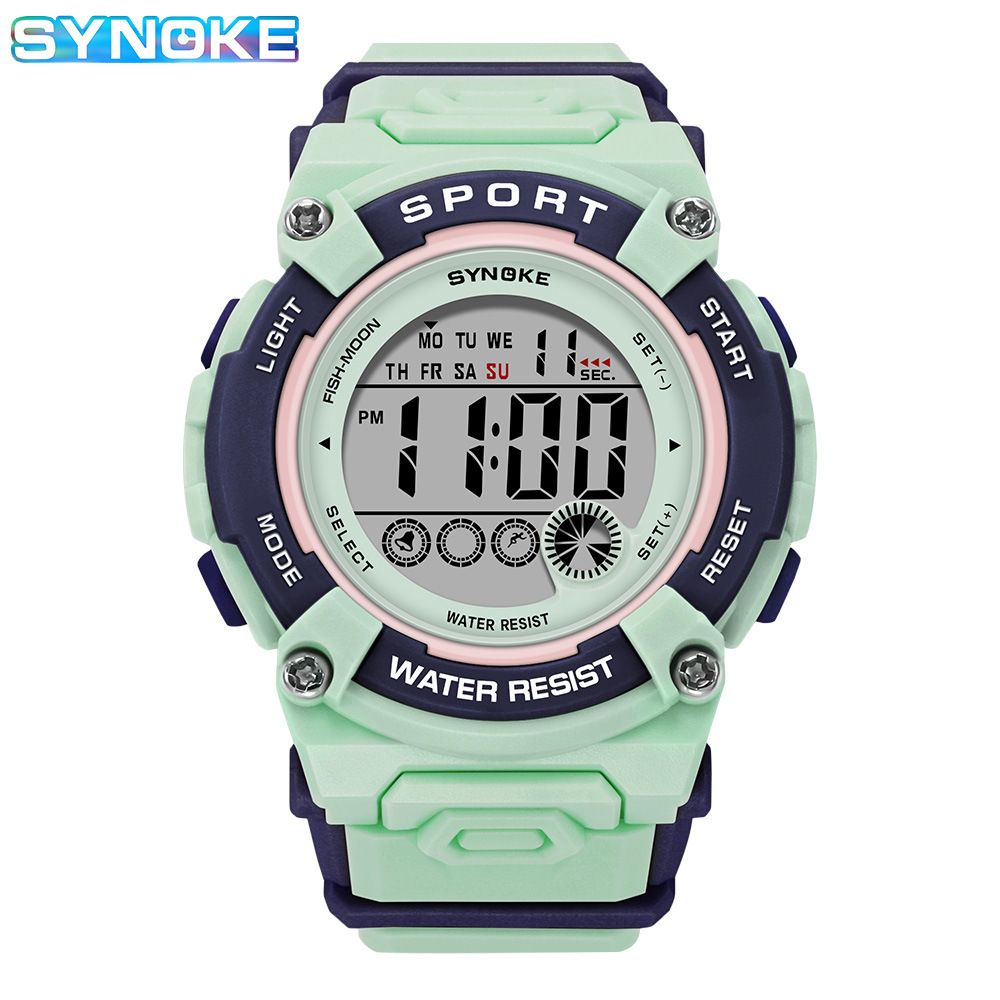 Uus laste elektrooniline õpilaste elektrooniline käekell veekindel sportlik multifunktsionaalne käekell kooliteed alustavatele poistele ja tüdrukutele uus varustus _voghion.com