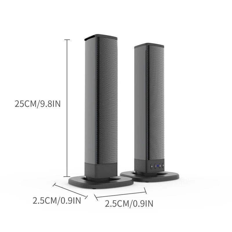 Krachtige Soundbar Sound Radio Blaster Bar Audio TV PC Computer Subwoofer Draadloze Home Theater Speaker_voghion.com