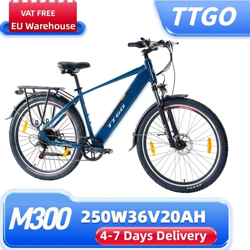 Electric Bike For Adult TTGO M300 250W 36V 20Ah 27.5inch_voghion.com