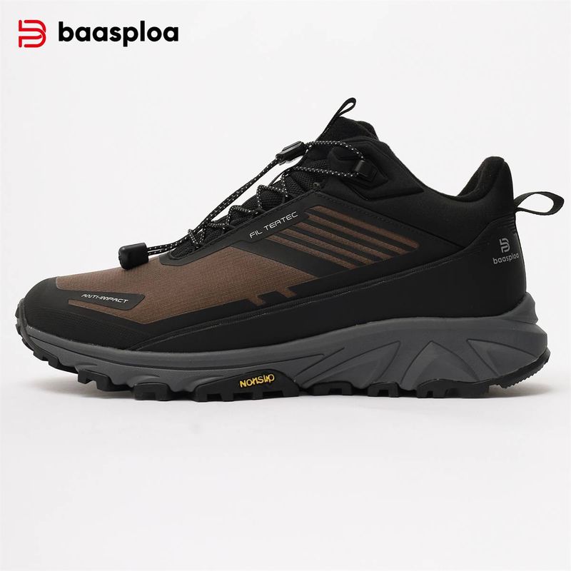 Baasploa Men Outdoor Sneakers Winter Comfort Plush Warm Hiking Shoes Men New Oxford Waterproof Non-Slip Casual Sneakers Male_voghion.com
