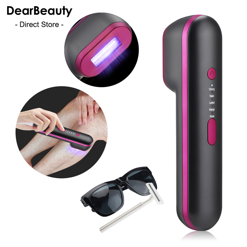 Αφαίρεση IPL Hair 5 Levels Laser Epilator 999000 Flash Permanent Painless Photoepilator Bikini Trimmer Face_voghion.com
