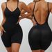Europäische und amerikanische Shapewear: Sexy rückenfreies Baselayer-Body in Übergrößen mit formender Wirkung und enger Taillenformung_voghion.com