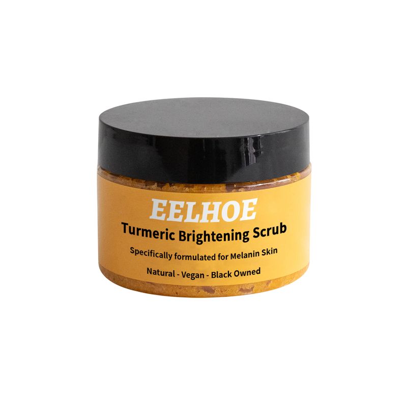 EELHOE Turmeric Body Scrub Cleanses Skin Exfoliating Melanin Whitening Moisturizing Skin Scrub_voghion.com