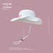 Sonnenhut 1PC Frühling und Sommer Hunderte von gewaschenen Cowboy-Sonnenschutz-Fischerhüten mit Verschluss_voghion.com