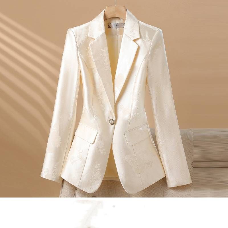 Vêtements pour femmes Vestes pour femmes Casual Haut de gamme Petits hauts de costume slim pour femmes_voghion.com
