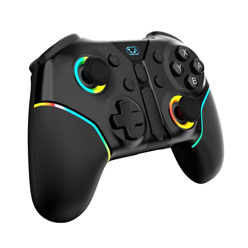 Bluetooth Wireless Multifunctional Game Controller With Six Axis Vibration Suitable For Swtich/Android/iOS/PC Games_voghion.com