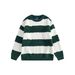 Pure Autumn Winter Korean Style Couple Color-Block Striped Men's New Versatile Casual Loose Knitted Sweater Men_voghion.com