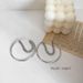 2020 New Trendy Hoop Chain Earrings For Women, Hip-Hop Korean Style, Versatile Ear Jewelry_voghion.com