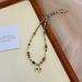 Natural Stone Beaded Lucky Elephant Necklace For Women, High-End Niche Design Sweater Chain Choker Accessory_voghion.com