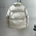Men’s Puffer Jacket – Slim Fit Quilted Down Coat (Stand Collar, Windproof, 5 Sizes, Beige)_voghion.com