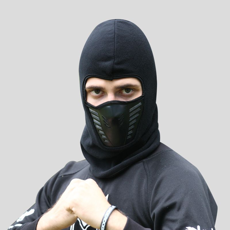 Unisex Winter men's women's cycg ski sports outdoor face protection CS head cover mask for cold and thick warm fleece_voghion.com