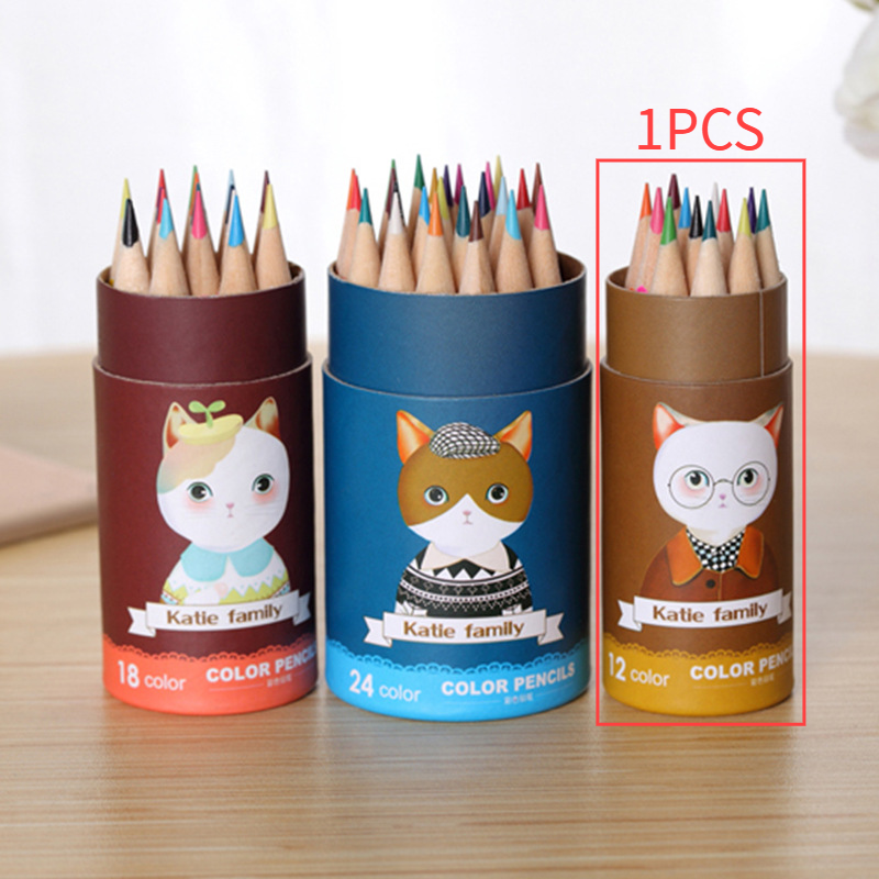 12/18/24 Color Mini Cartoon Colored Pencils For Kids - Fun Drawing & Coloring Art Supplies For Kindergarten, School, Gift_voghion.com