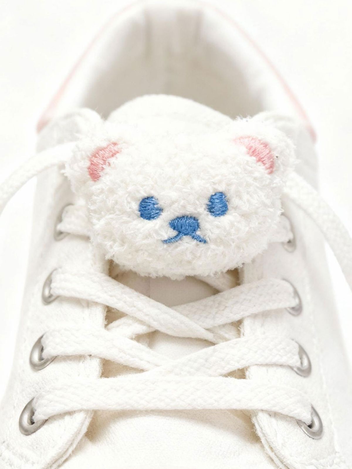 Two Cute Cartoon Bear Brooches For Shoes, With Detachable Shoe Decorations. Suitable For Sneakers, Flats, Casual Shoes, And Bag Charms._voghion.com