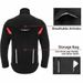 Giacca invernale ROCKBROS Giacca softshell Abbigliamento da ciclismo Giacca da ciclismo da uomo_voghion.com
