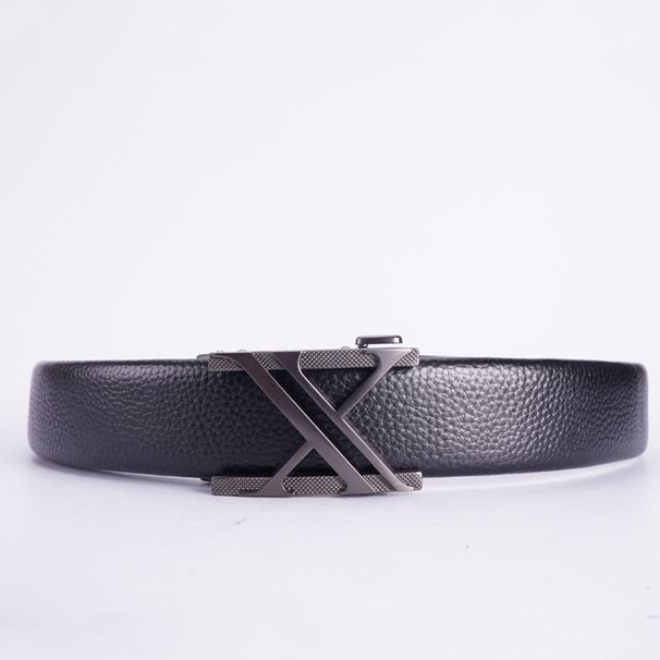 Herrengürtel Neuer High-End-Ledergürtel mit automatischer Schnalle für junge und mittlere Altersgruppen_voghion.com