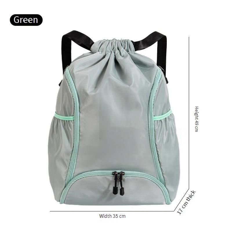 Sportrucksack mit großem Fassungsvermögen – multifunktionale Sporttasche (wasserabweisend, Kordelzugverschluss, atmungsaktiv, langlebig, verstellbare Träger)​_voghion.com
