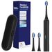 Rechargeable Electric Toothbrush With 2x Brush Heads - 3 Modes & 2 Min Timer Smart Electric Toothbrushes, Compatible With Philips Sonicare Brush Head_voghion.com