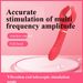 Hongtian Y-shaped Clitoral Forceps G-point Rose Vibrator Clitoral Nipple Dildo AV Stick Masturbator 7-frequency Clitoral Spines_voghion.com