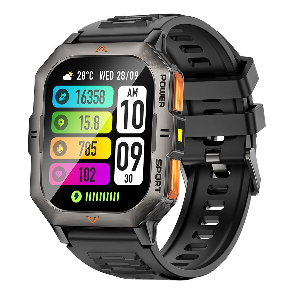Y6 Smartwatch – IP68 Waterproof Fitness Tracker With Heart Rate & Blood Pressure Monitor, Bluetooth Calls, Flashlight & 14-Day Battery_voghion.com