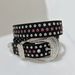 Glinsterende riem met strasssteentjes voor dames - Punk-stijl tailleriem met studs en gesp, modieuze en stijlvolle accessoire voor jeans, jurken en meer_voghion.com