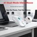 Silent Rechargeable Mouse With Power Display, 2.4G & Type-C Dual Mode, 1600 DPI Ergonomic Wireless Mouse For PC Laptop Mac_voghion.com