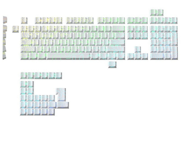 Contour Line 4.0 Gradient Blackberry Daylight Lavender Side Engraving 133 Keys PBT Original Magnetic Axis Mechanical_voghion.com
