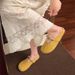 Hausschuhe im französischen Abendstil für Damen 2025 Neue Frühlings-Flach-Mary-Jane-Damenschuhe mit weicher Sohle und Rock Sanfte Bohnenschuhe_voghion.com