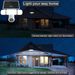 Drahtlose WIFI Solar Flutlicht Überwachungskamera Outdoor Wasserdicht 4G HD Solar Kamera_voghion.com