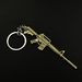 Compact 9CM Metal Gun Keychain - CS Anime Game Weapon Replica - Zinc Alloy Collectible Gift For Fans (Style 1-12)_voghion.com