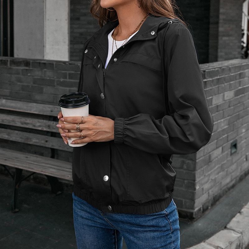 Damen-Regenmantel mit Kapuze, Outdoor-Sport, Bergsteiger-Bekleidung, Windjacke, wasserdichte Jacke_voghion.com
