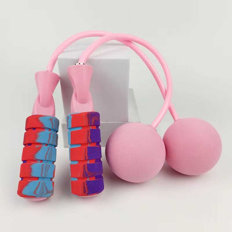 Indoor Fitness Dual Purpose Weight Bearing Silent Aerobic Ropeless Skipping Exercise Outdoor Body Shaping Fat Burning Big Ball_voghion.com