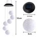 Solar Wind Chime Lamp Rice Ball Hummingbird Color Changing Lamp String LED Outdoor Garden Decoration Hanging Lamp_voghion.com