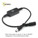 In-Line Power Switch ON/OFF Smart Touch Cable Black For Jack Arduino 12-24V Power Switch Sensor ON/OFF Black Cable Dimmer_voghion.com