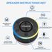 Bathroom waterproof suction cup bluetooth speaker dustproof and shockproof 5.1 mini subwoofer wireless speaker_voghion.com
