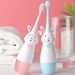 Rabbit-shaped Sonic Kids Toothbrush With Soft IPX5 Bristles_voghion.com