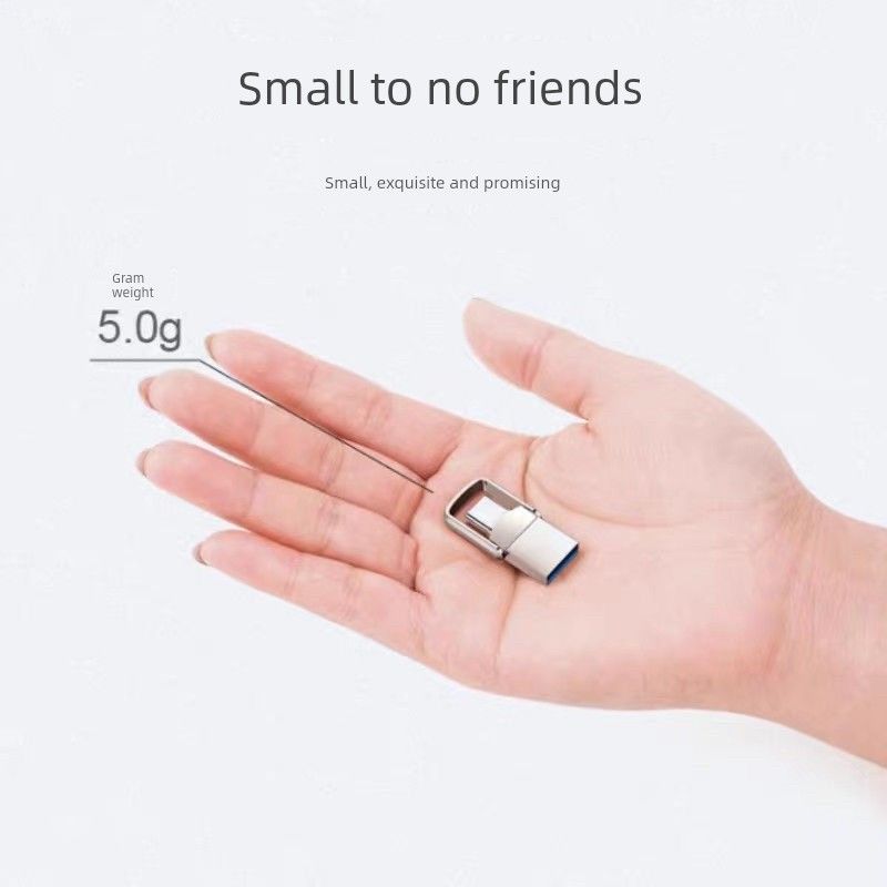 Android Type-C Dual-Interface Large Capacity 128G Office Mobile Phone Computer Dual-Purpose USB Flash Drive Car Audio_voghion.com