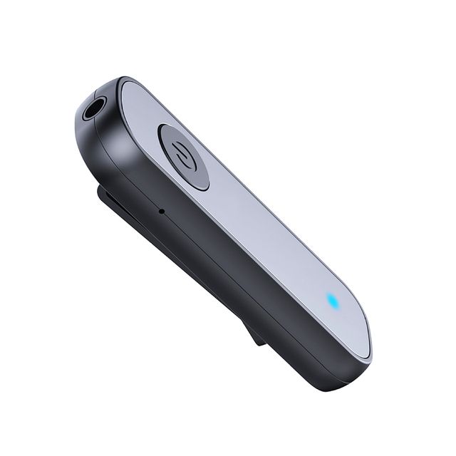 Ricevitore Bluetooth 5.0 wireless Adattatore audio AUX da 3,5 mm per altoparlante per cuffie per auto Altoparlante Bluetooth Selfie per smartphone_voghion.com