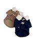 Autumn and Winter thickened warm dog cat buckle polar fleece coat Teddy Yorkshire bear small puppy clothes_voghion.com