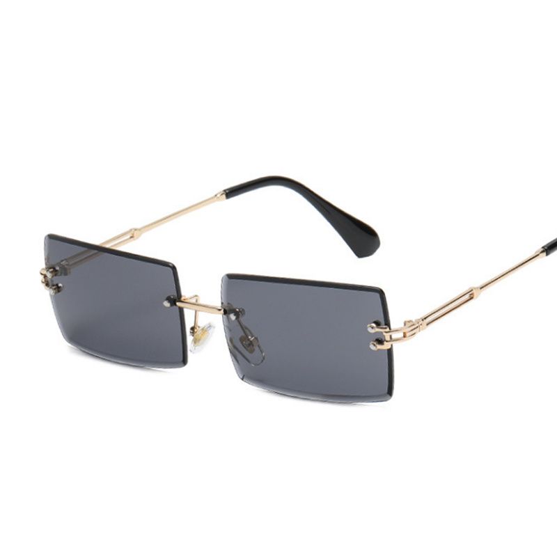 New Arrivals New Square Sunglasses M Fashion Rimless Gradient Rectgle Female Shades Frameless Oce Lens Designer Sun Glasses_voghion.com