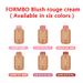 FORMBO Blush Rouge Creme Kontur Highlight Aufhellung Einzelfarbe Aufhellende Make-Up Serie_voghion.com