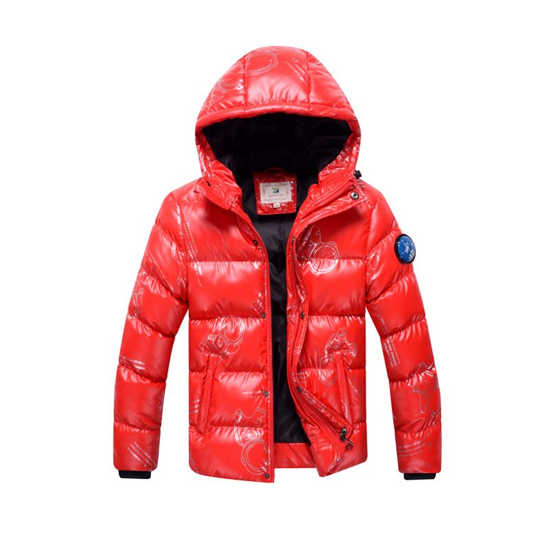 barneklær Cuhk barnedun polstret polstret jakke for barn fritidsjakke med hette polstret_voghion.com