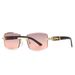 new modern retro square-frame sunglasses INS style street photography big-name sunglasses _voghion.com