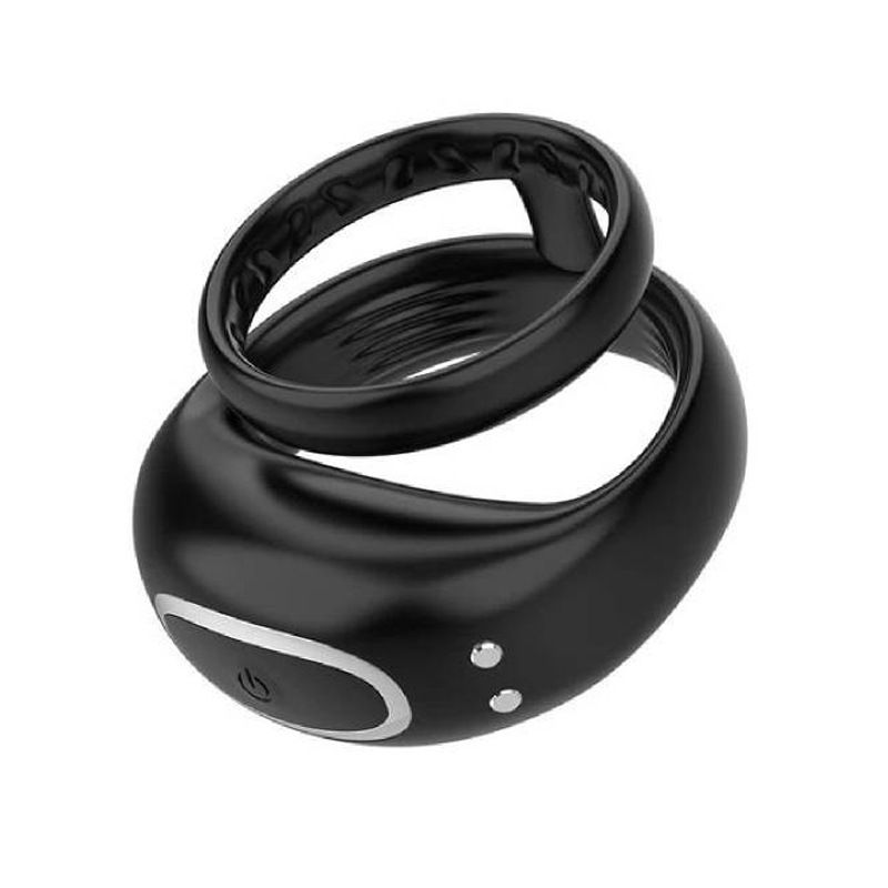 Willis Delayed Vibration Lock Sperm Silicone Delay Adjustable Locking Ring Adult Sex Toys_voghion.com