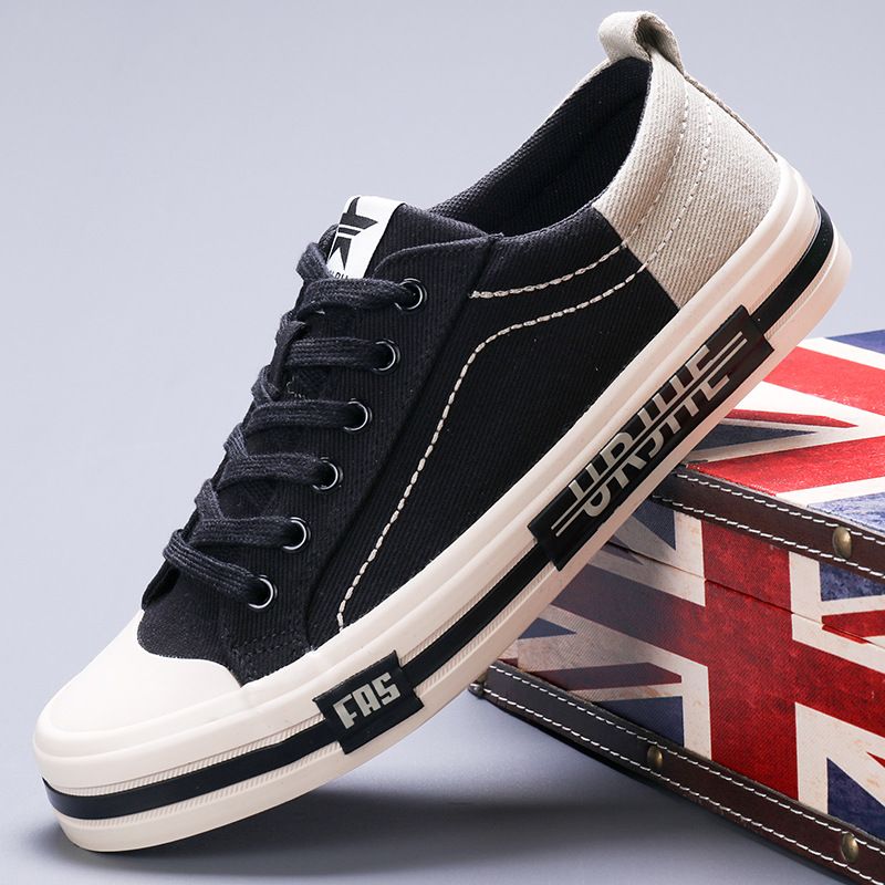 Chaussures décontractées en toile Flash Step Spring pour homme 24140_voghion.com