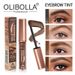 OLIBOLLA Dört Renkli Boya Uzun Süreli Suya Dayanıklı Bulaşmayan Vahşi Kaş Makyajı_voghion.com